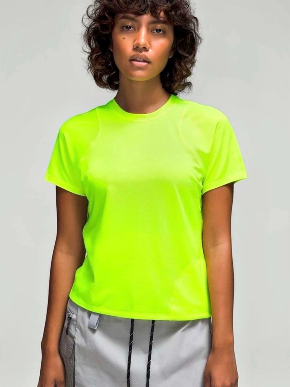 lululemon Zeroed In Short-Sleeve Shirt *Detours Welcome Green Size 10